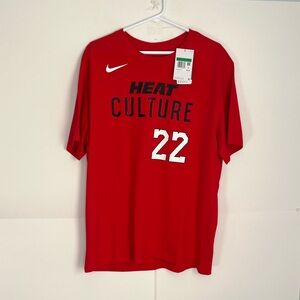 Nike Mens NBA Heat Butler Short Sleeve T Shirt  Size XL